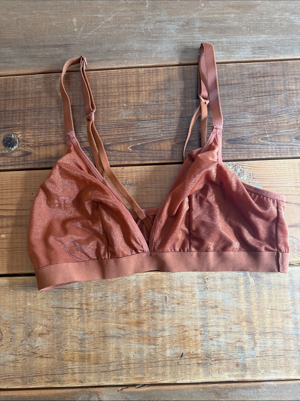 Auden Rust Copper Bralette